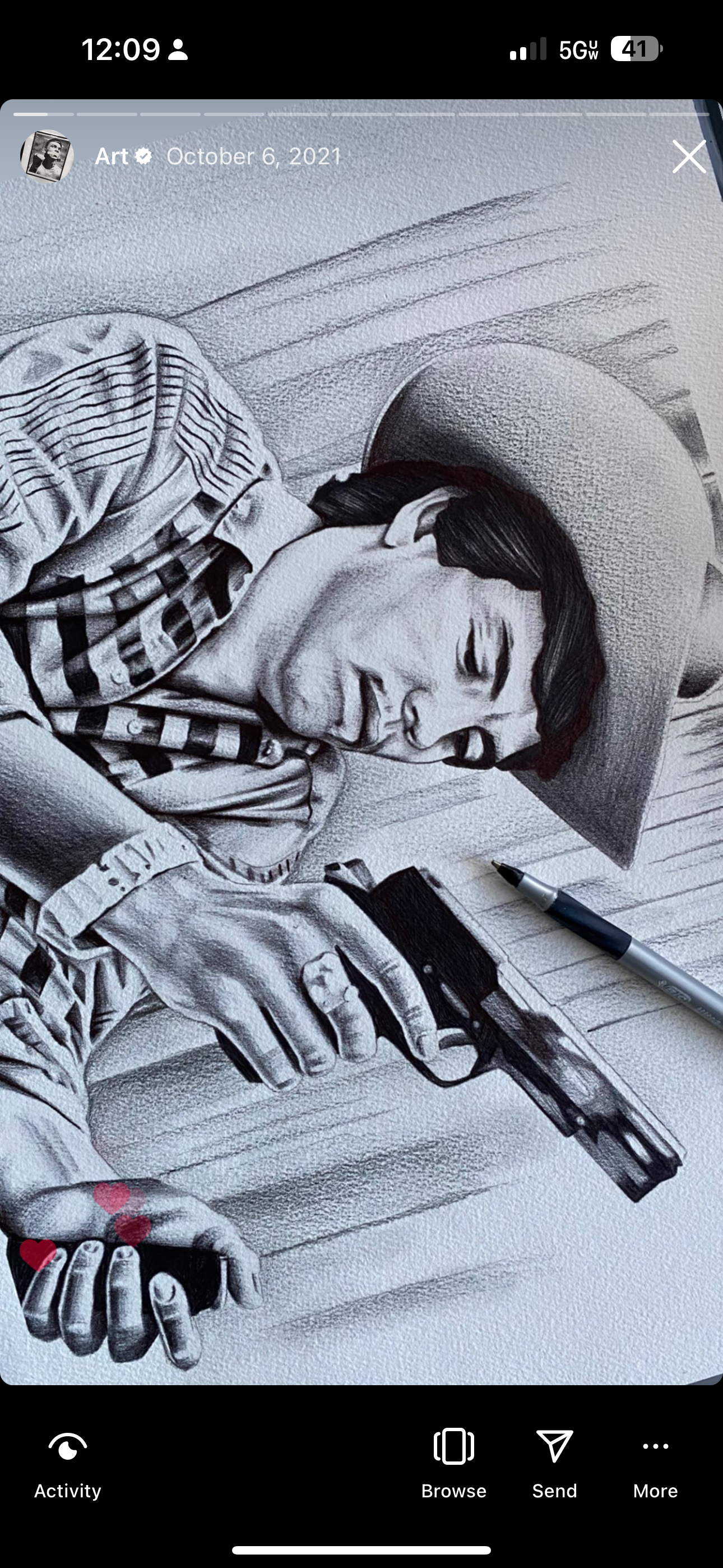 Original sketch by Eric Sarno